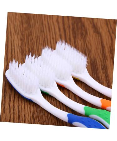 Buy HomsfoU Soft Nano Toothbrush Set - 4 Two-Layer Ergonomic Toothbrushes for Adults - Premium Korean Design - Buy Online on GoSupps.com