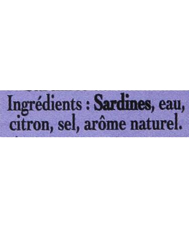 Connetable Sardine Nature 135 g - Buy Online on GoSupps.com