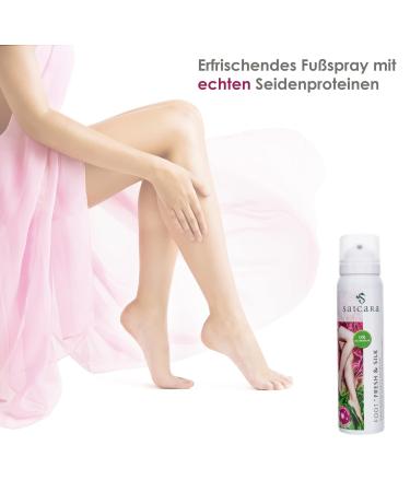 Buy Saicara Foot Fresh & Silk Spray - Blister Protection Aluminum-Free 100ml EU Made Ideal for Diabetics - International Shipping Available - Buy Online on GoSupps.com