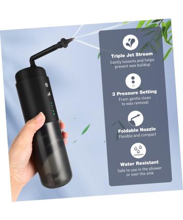 SOLUSTRE Automatic Electric Ear Cleaner Spray Ear Wax Removal Kit Pressure Modes Portable Design Multiple Nozzles Travel - Buy Online on GoSupps.com