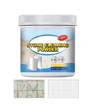 Stone Cleaning Powder - All-Purpose Powder Cleaner for Kitchen | Portable Powder Cleaner for Glaze Glass Tiles Household Cleaning Powder for Stainless Steel