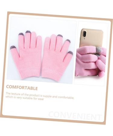 minkissy 2 Pairs Moisturizing Gloves Exfoliating Gloves Touch Screen Hand Gloves Hands Care Mittens Touch Screen Gloves Essential Oil Mittens Moisturiser Moisturizing Cover Polyester Miss - Buy Online on GoSupps.com