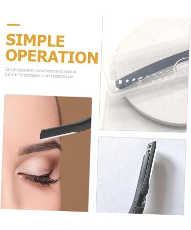Minkissy Precision Hair Cutter Set - Razor Face Trimmer Nose Hair Remover & Eyebrow Tools - Stainless Steel Body Hair Cutter (13x1cm) - Buy Online on GoSupps.com