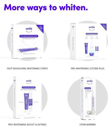 SmileDirectClub Ultra-Gentle Sensitivity-Free Teeth Whitening Kit | Safe on Sensitive Teeth, Gums & Enamel | 0.34 Fl Oz (Pack of 2) with Wireless 20-LED Light - Buy Online on GoSupps.com