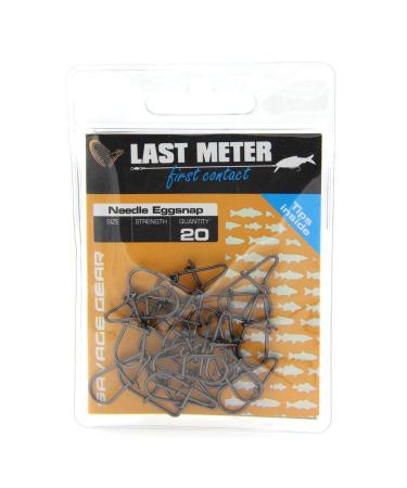 Savage Gear Needle Eggsnaps - 20 hangers for leaders for pike fishing pikeperch & bars build -up fishing officer fishing vertebrae for cord size.S - 24kg