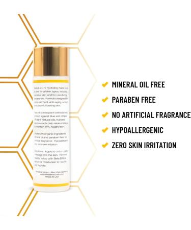 BELLA B Face Toner - Pregnancy Safe Natural Toner 5.1 oz - Fragrance-Free Moisturizer for Healthy Skin Care - Buy Online on GoSupps.com