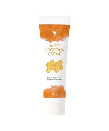 Forever aloe propolis cream (74% aloe vera) with dry and irritated skin for nourishing support in neurodermatitis tube (1 x 113 g) 113 g (1 Pack) - Buy Online on GoSupps.com
