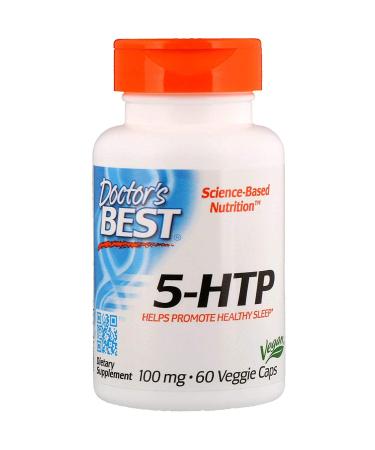 Doctor's Best Best 5-HTP 100 mg 60 Veggie Caps