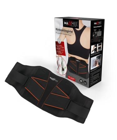 Maxxmee Back Support Belt with Gel Pad | One Size Stabilizer Insert | Comfortable 20x120 cm | Reliable Pain Relief for All Body Types - Buy Online on GoSupps.com