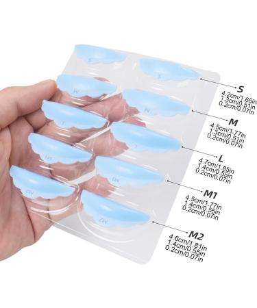 Afurl Silicone Eyelash Pads Silicone Eyelash Lift Pad 5 Pairs of Reusable Silicone Eyelash Pads Reusable Silicone Eyelash Pads Eyelash Lift Accessories Bottom Pads for Men - Buy Online on GoSupps.com
