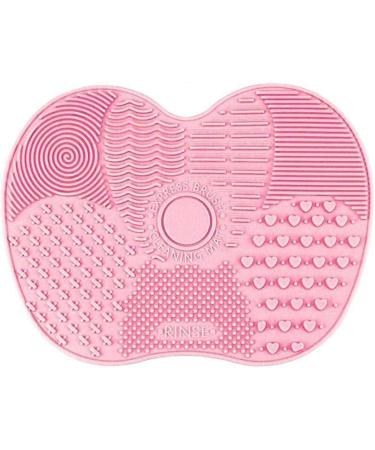 Silicone Makeup Brush Cleaning Mat - Ultimate Brush Wash & Cleaner with Suction Cups for Perfect Hygiene - Buy Online on GoSupps.com
