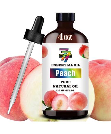 GV77ZF Essential Oil Two 4 Fl Oz (120Ml) Set - Pure Natural Peach Oil and Jasmine Essential Oil for Diffuser Humidifier Skin Care Home Fragrance Bath Hair Care Cleansing Massage Yoga DIY So - Buy Online on GoSupps.com