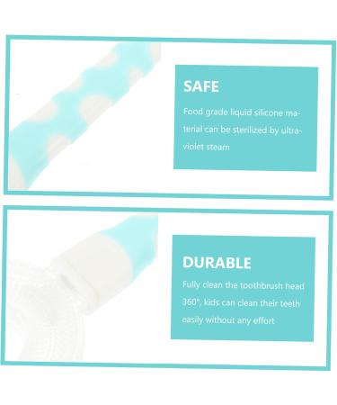 Buy Sewoart 3-Stage Children's Toothbrush - Safe Silicone Manual Toothbrush for Toddler Oral Care | High-Quality Kid's Toothbrushes - Buy Online on GoSupps.com