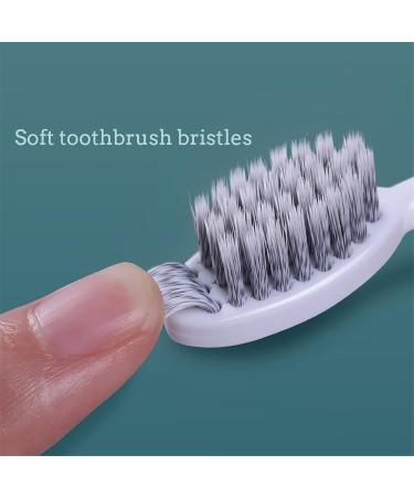 3-in-1 Travel Toothbrush Set with Soft Bristles & Refillable Toothpaste Tube - Portable Camping & Travel Accessories (White 1 Piece) - Buy Online on GoSupps.com