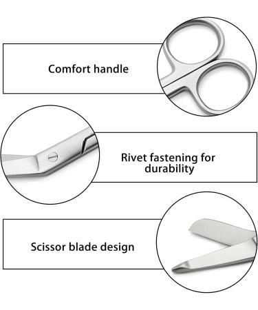 Stainless Steel Association Scissors for Precise Cutting | Blunt Lace & Bandage Scissors for Medical Use - Ideal for Doctors & Nurses - Buy Online on GoSupps.com