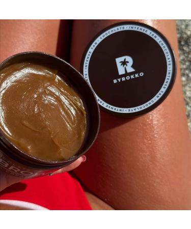 2 TUBS BYROKKO Original SHINE BROWN Chocolate Tanning Cream x 200ml each for tanning bed and outdoor sun - Buy Online on GoSupps.com