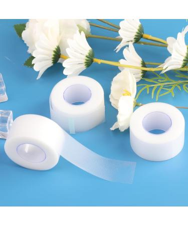 6 Rolls Micropore Tape - 2.5cm X 9.1m Clear Medical Tape for First Aid & Makeup - Breathable & Tearable Adhesive Surgical Microporous Tape - Buy Online on GoSupps.com