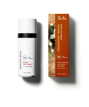 Pour Moi Desert Day Cream Anti-Aging Moisturizer with Squalane & Hyaluronic Acid Climate-Smart Skincare for Hot Dry Weather Deep Hydration & Dark Spot Repair 30ml Fragrance Free 1 Ounce (Pack of 1)