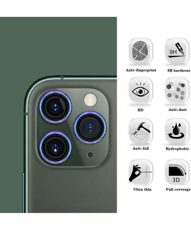 SUWEI Camera Lens Protector for iPhone 12 Pro 6.1 inch - Aluminum Alloy Screen Cover Film | Lens Shield in Bright Shiny Color - 12Pro - Buy Online on GoSupps.com