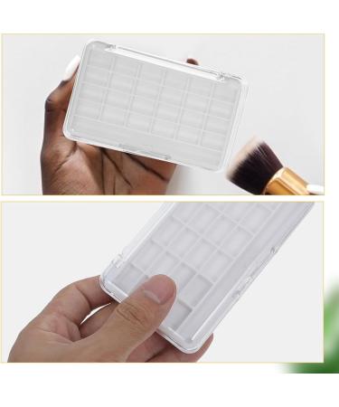 Vaguelly 3 Pi ces Palette de Maquillage Vide Rechargeable avec Compartiments Transparents Bo te Compacte pour Ombres Paupi res et Blush Rangement Pratique pour Voyageuses - Buy Online on GoSupps.com
