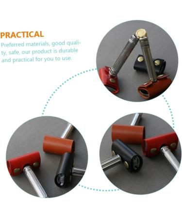 Beaupretty 10 STK Safety Razor for Men - Travel Accessories with Leather Sheath | Portable Shaver Bag - Braun X5 STK - Buy Online on GoSupps.com