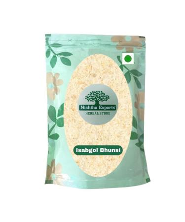 Isabgol Bhusi-Plantago Ovata-Raw Herbs-Isabagol Bhoonsi-Psyllium Husk-Jadi Booti-Single Herbs (100 Gram)