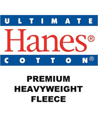 Hanes Men's Ultimate Cotton Heavyweight Crewneck Sweatshirt - Large, Black - Buy Online on GoSupps.com
