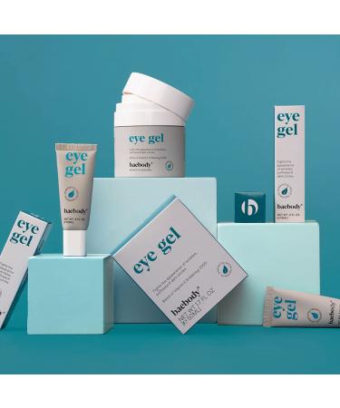 Baebody Travel Size Eye Gel Treatment: Dark Circles & Puffiness Cream with Peptide Complex - 0.5 Fl Oz - Buy Online on GoSupps.com