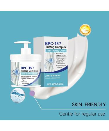 Joint Cream - 100g Massage Cream for Muscle and Joint Relief - Soothing Balm for Ankle and Wrist | For Back Shoulders Neck Arms Hands Legs Knees Feet - Buy Online on GoSupps.com