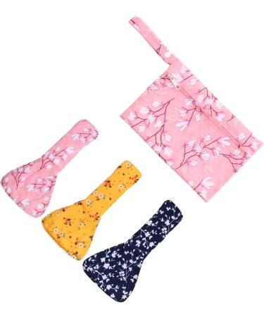 Heallily Women s Organic Cotton Menstrual Pads 3 Piece Washable Set with Breakable Towel & Storage Bag Eco-Friendly Protection for Women & Girls - Buy Online on GoSupps.com