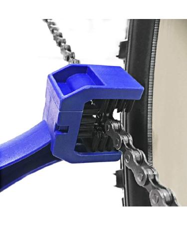 3-Piece Bike Cleaning Tool Set for Bicycle Chain, Crank, Sprocket - Double-Sided Brushes Kit - Buy Online on GoSupps.com