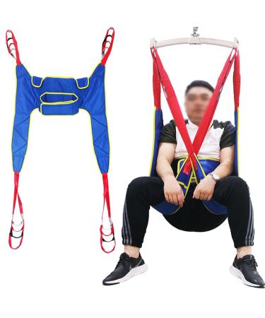 Hoist Sling Hoist for Lifting Elderly Leg Lifter Mobility Aid Patient Hoist Lift Dress Toileting Access Premium Padded Sling with Headrest