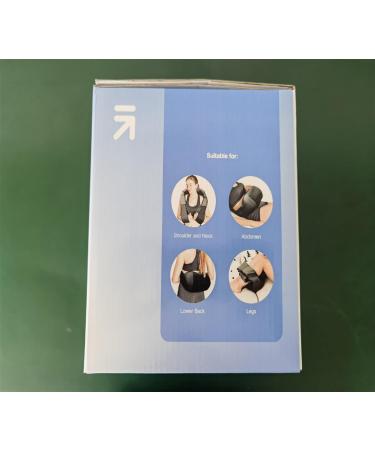 Renpho Shiatsu Massage Device - 3D Neck & Shoulder Massager with Warmth | Deep Tissue Relief for Back Legs & Feet - Black & Gray - Buy Online on GoSupps.com