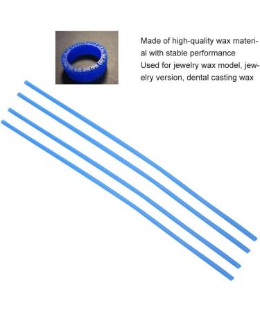 Fil de Cire de Ligne de Cire pour Le Moulage de Cire Dentaire/Bijoux Lignes de Cire de Moulage Dentaire Ligne de Cire Bleue de 2 5 mm - Buy Online on GoSupps.com
