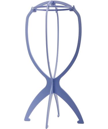 Portable Collapsible Wig Stand Holder for Women - Durable & Travel-Friendly | Wigs Display & Drying Tool - Light Blue (1 Pc) - Buy Online on GoSupps.com
