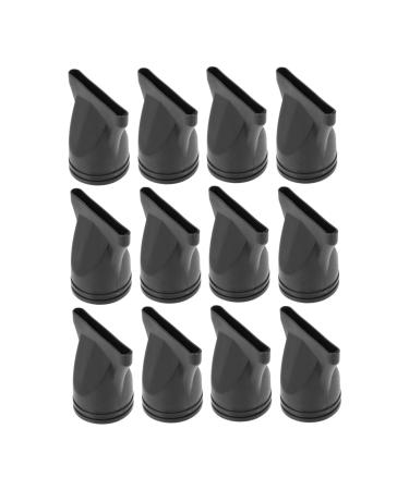 SOESFOUFU 12pcs Hair Dryer Air Collector Hair Diffuser Blow Dryer Hair Dryer Concentrator Dryer Nozzle Black