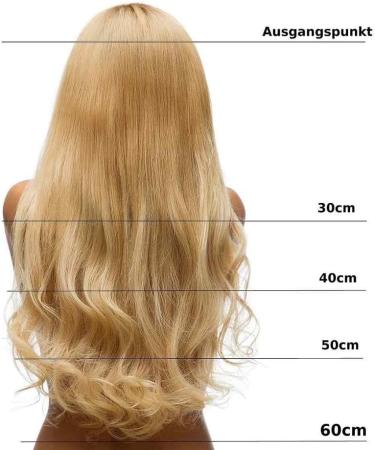 Shop Hair2Heart Microring Extensions - 50 Strands Human Hair Wavy 60cm #1 Black - International Shipping Available - Buy Online on GoSupps.com