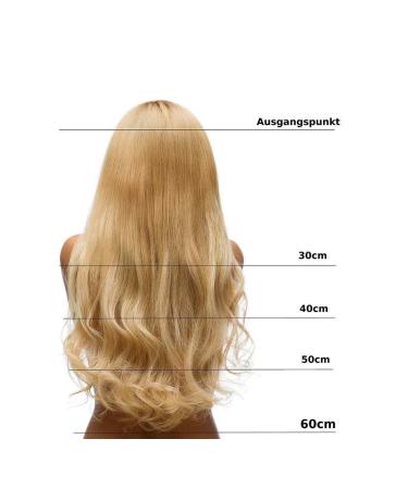 Buy Hair2Heart Real Hair Bondings Extensions - Wavy 50 Strands 1g 40cm 9/31 Light Blonde Gold Ash | International Shipping Available - Buy Online on GoSupps.com