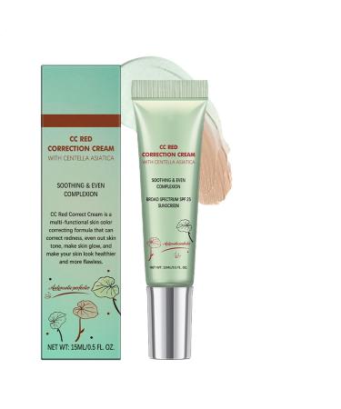 Vgvgaj 3 Pieces Skin Color Corrector Cream Skin Correcting Base Automatic Skin Tone Perfector Face Care with Color Correction - Unified Complexion 15ml