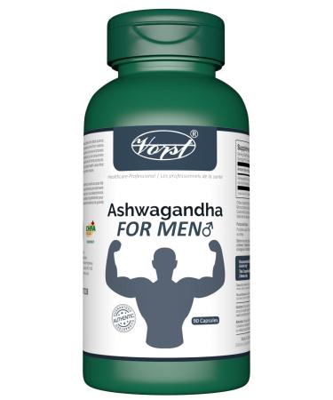 VORST Ashwagandha Supplement for Men 90 Capsules | Powder Pills | 1 Bottle 90 count (Pack of 1)