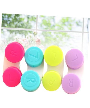 LALAFINA 12-Part Contact Lens Case Set | Durable Storage Container for Contact Lenses | Ideal Lens Holder & Organizer - Buy Online on GoSupps.com