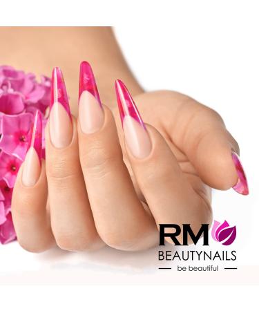 Premium Red Glitter Color Gel Nail Gel - RM Beautynails 5ml | LED/UV Compatible - International Shipping Available - Buy Online on GoSupps.com