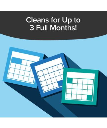 Mer-Maid Automatic Toilet Bowl Cleaner | AS-SEEN-ON-TV | Cleans, Freshens, Deodorizes | Lasts Up to 3 Months | Ultra-Strength Concentrated Formula | Easy-to-Use | 4 In Blue - Buy Online on GoSupps.com