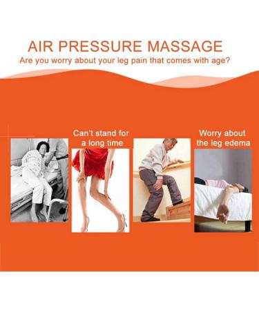 Electric Leg-Foot Compression Massage Device | 9 Modes & 15-Minute Timer | Perfect Gift for Seniors | International Shipping - Buy Online on GoSupps.com