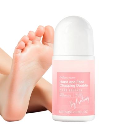 Liquid for Dry and Cracked Heels Moisturizing Lotion Roll-On 50 ml Foot Repair Solution For Heels Hands Elbows Knees Pedicures Dry Rough Night Beauty