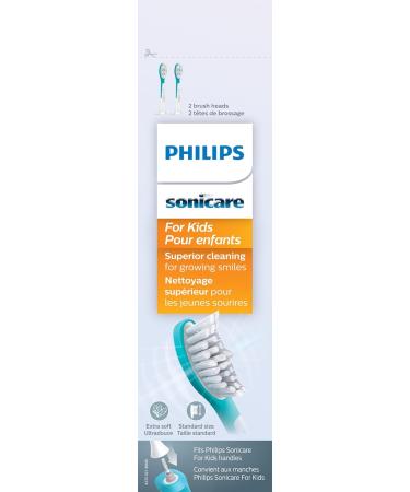Philips Sonicare For Kids Replacement Brush Heads 2 Pack HX6042/94 Regular - Buy Online on GoSupps.com
