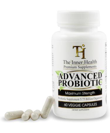 Advanced Probiotics for Women & Men to Support Healthy Gut & Immune System 5.75 Billion Organisms Bacillus Subtilis Lactobacillus Rhamnosus Acidophilus Probiotic L. Casei and More 60 Count (Pack of 1) - Buy Online on GoSupps.com