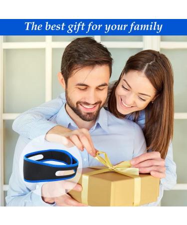 Anti Snoring Chin Straps | Effective Snoring Solutions & Snore Relief - Blue | International Shipping 2024 - Buy Online on GoSupps.com