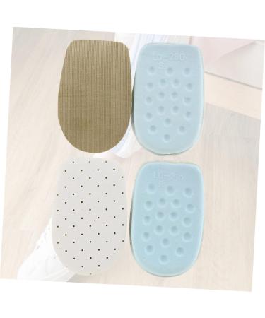 FOMIYES Height Increasing Insoles - 6 Pairs Latex High Heel Inserts for Men & Women | Boost Your Height Comfortably - Buy Online on GoSupps.com