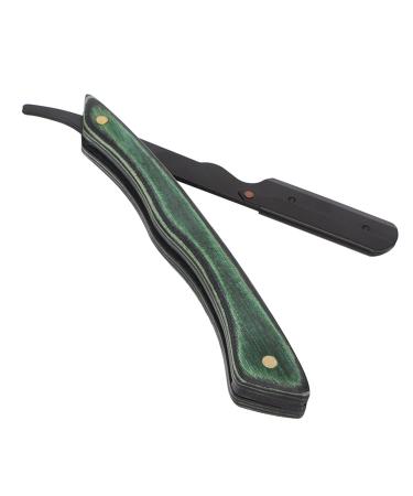 Premium Barber Straight Razor - Professional Stainless Steel Edge & Composite Wood Handle for Precision Shaving - Buy Online on GoSupps.com